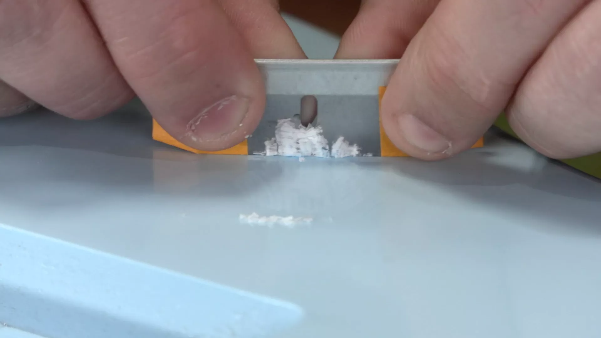 Dragging Drop Fill mit Rasierer