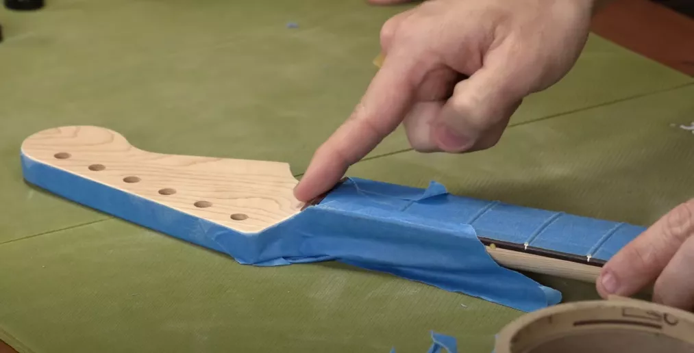 Maskieren des Kopfteils