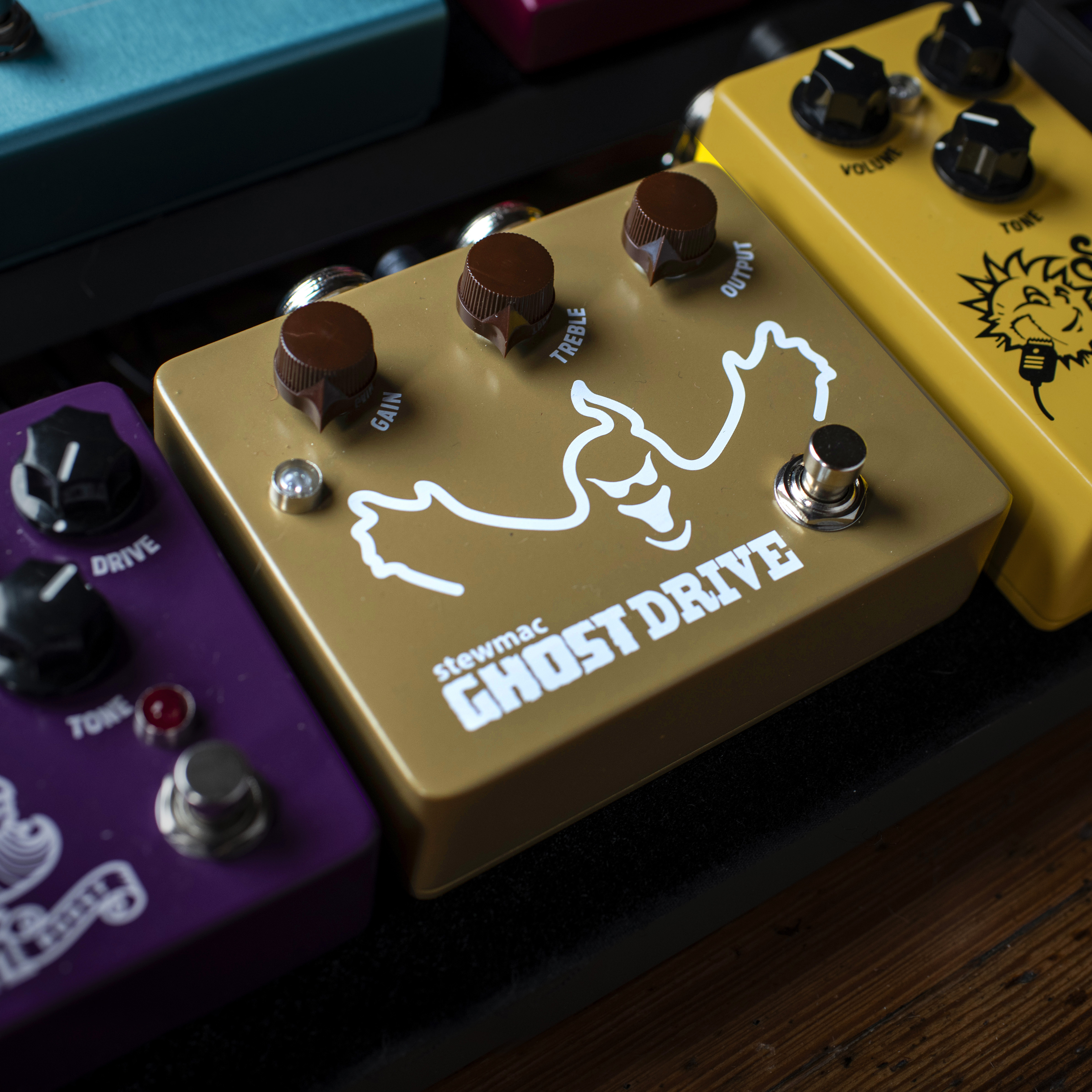 Transparentes Ghost Drive-Overdrive-Effektpedal