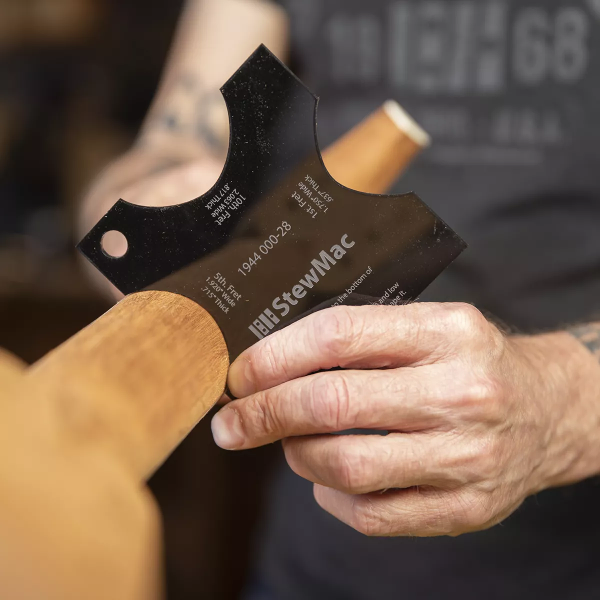 Nackenformvorlagen für Akustikgitarre Nackenformvorlagen für Akustikgitarre