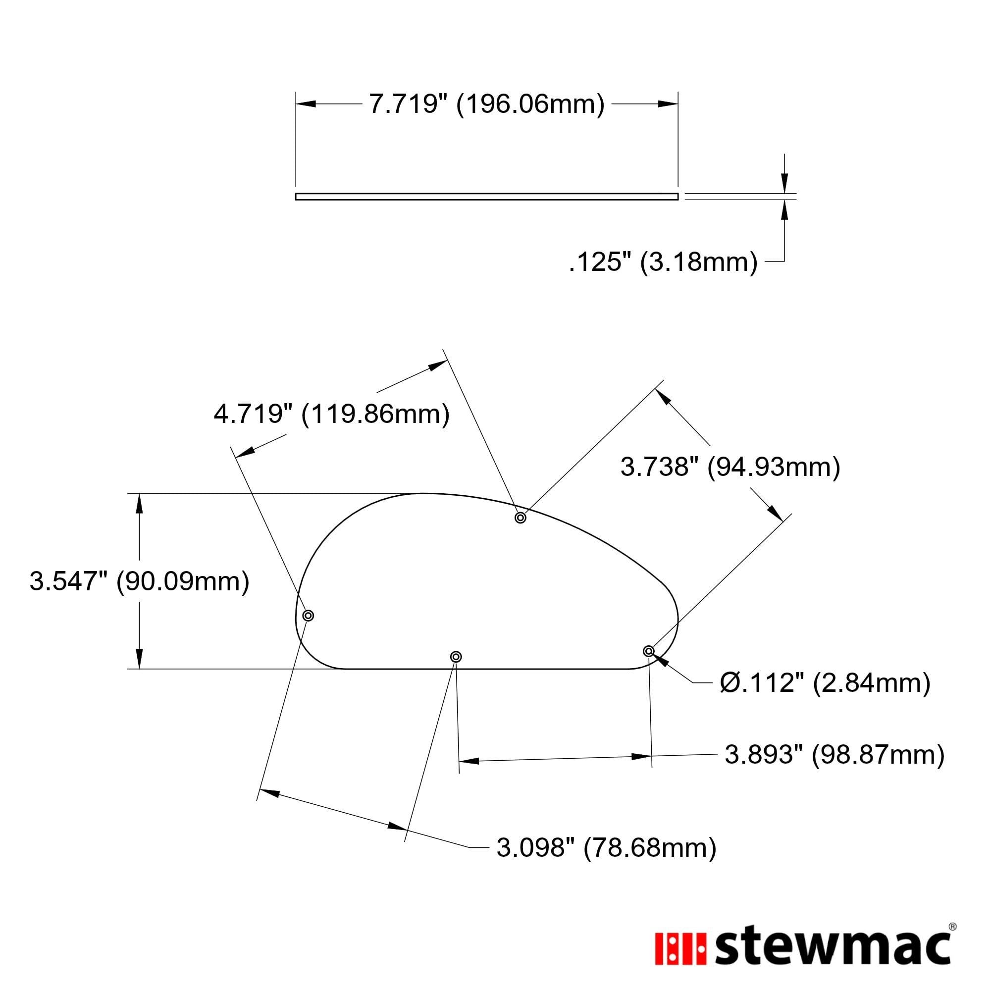 Control Cavity Cover Plate