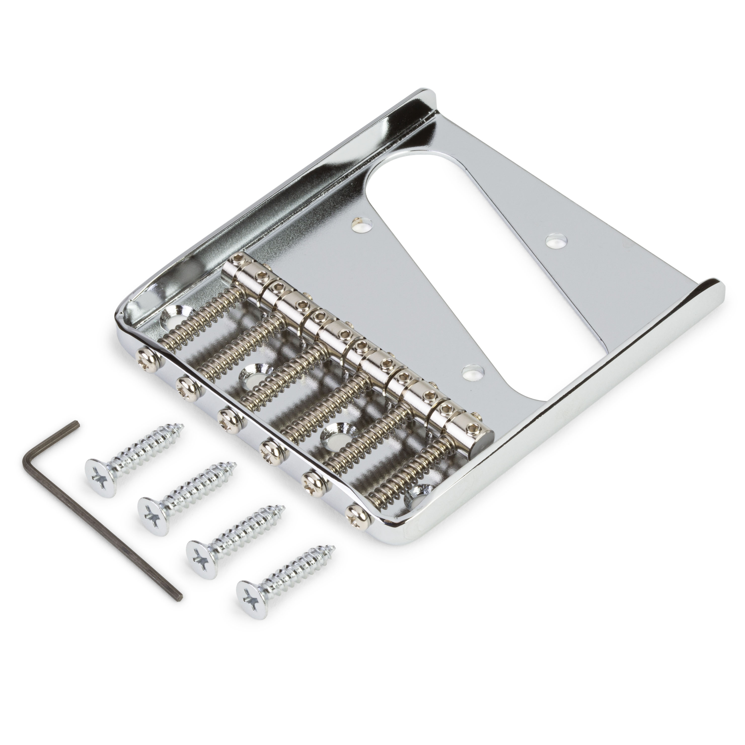 Herkömmliche 6-SaddleSteg für Telecaster