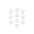 Clay Fretboard Side Dots, Package of 10
