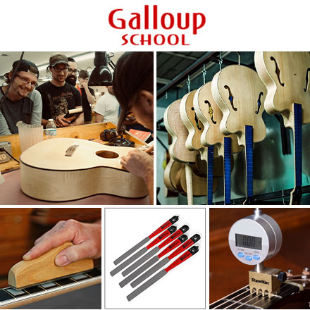 Werkzeugliste für die Galloup School of Lutherie Werkzeugliste für die Galloup School of Lutherie