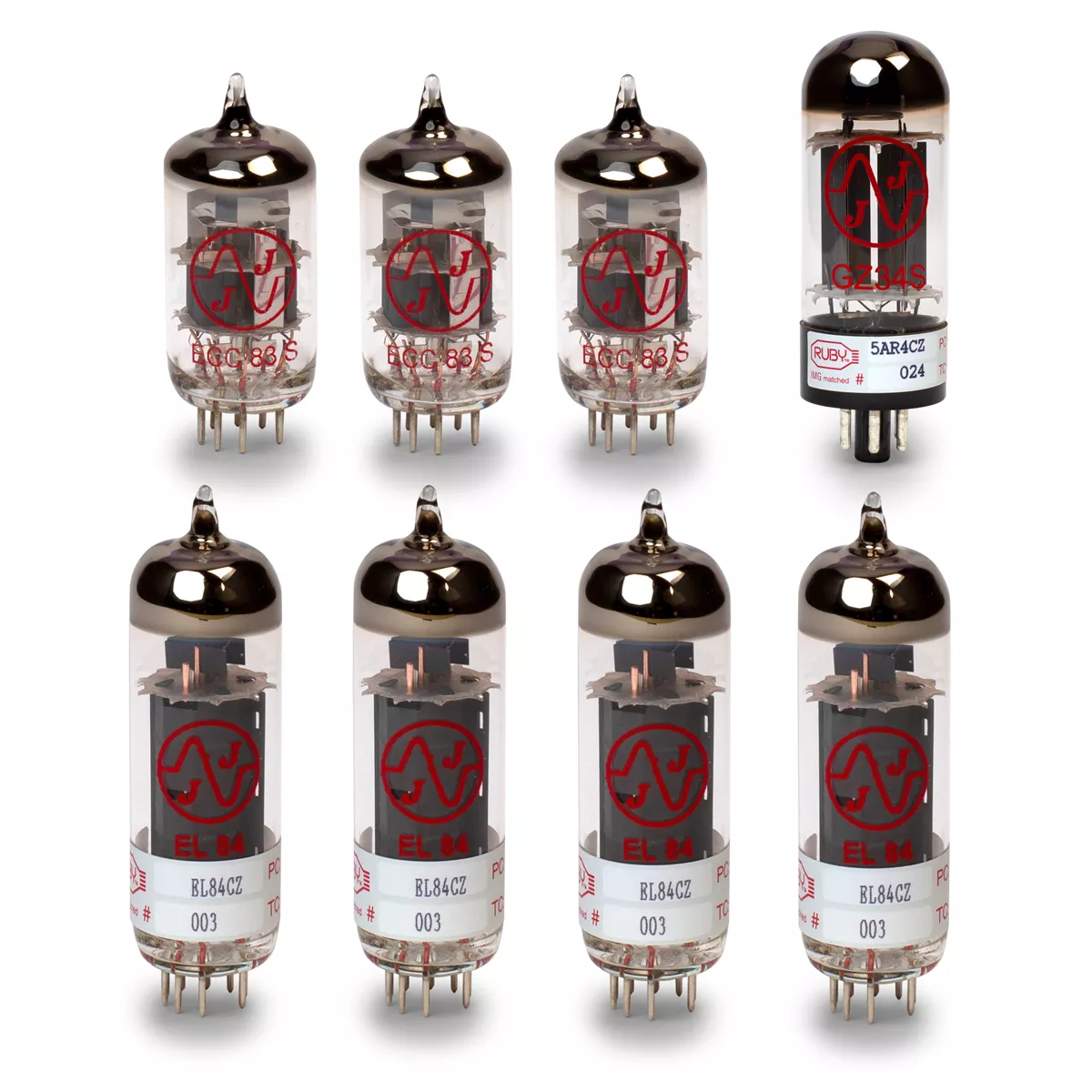 Vox AC30HW2X Röhrenset mit Matched Power Tubes Vox AC30HW2X Röhrenset mit Matched Power Tubes