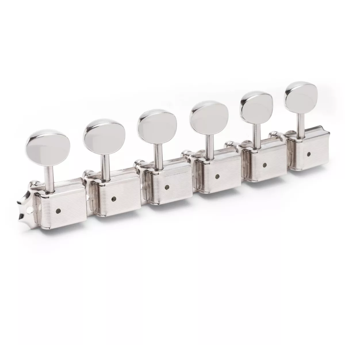 „Gotoh Locking Vintage Oval Knob 6-In-Line“-Stimmmechaniken „Gotoh Locking Vintage Oval Knob 6-In-Line“-Stimmmechaniken