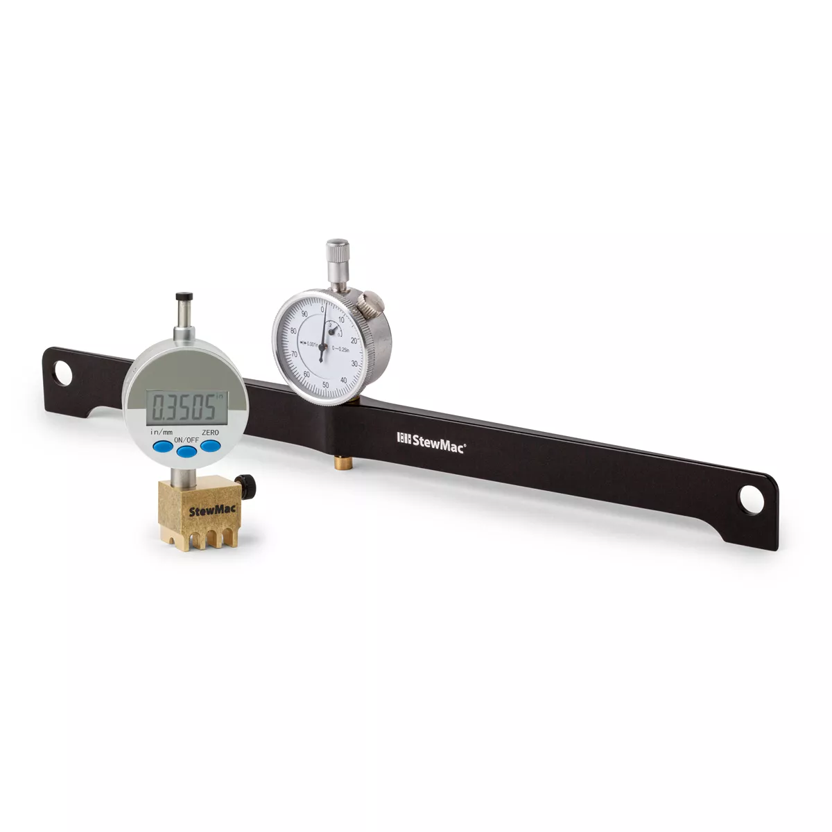 Set aus Hals-Überdruck-Messlehre und Nutenschlitz-Messlehre Set aus Hals-Überdruck-Messlehre und Nutenschlitz-Messlehre