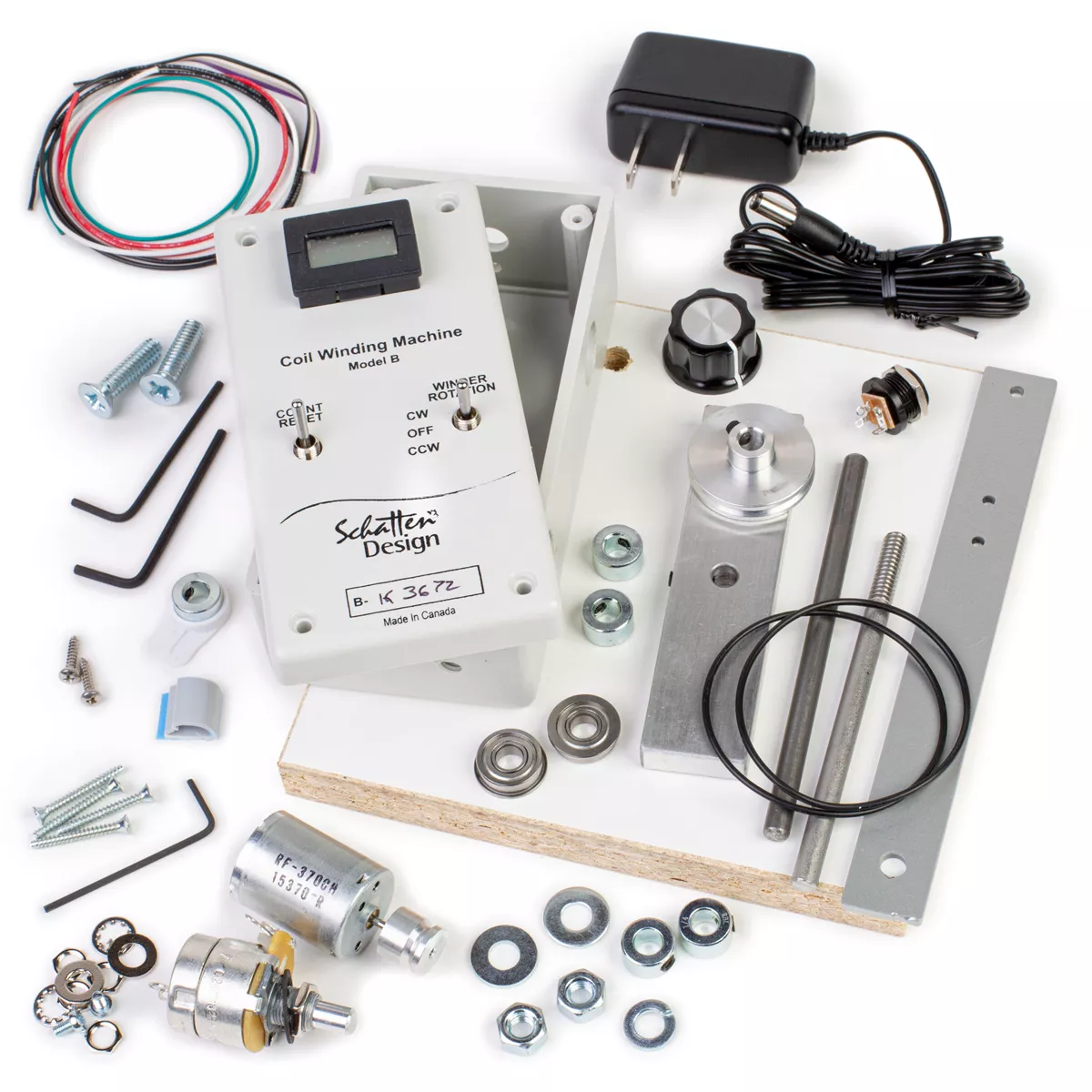 Bauen Sie Ihren eigenen Abholwickler, 110 Volt Bauen Sie Ihren eigenen Abholwickler, 110 Volt