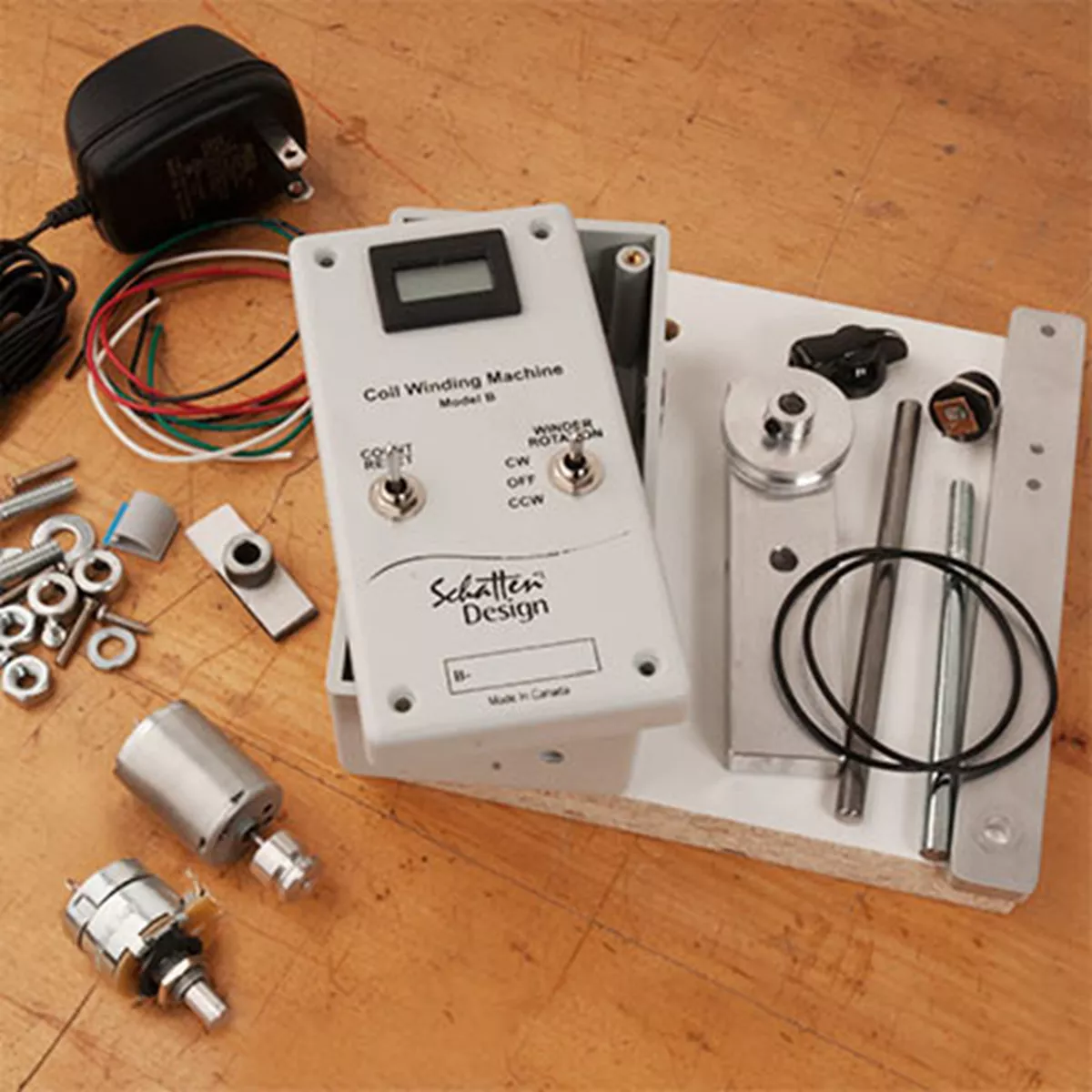 Bauen Sie Ihren eigenen Abholwickler, 220 Volt Bauen Sie Ihren eigenen Abholwickler, 220 Volt