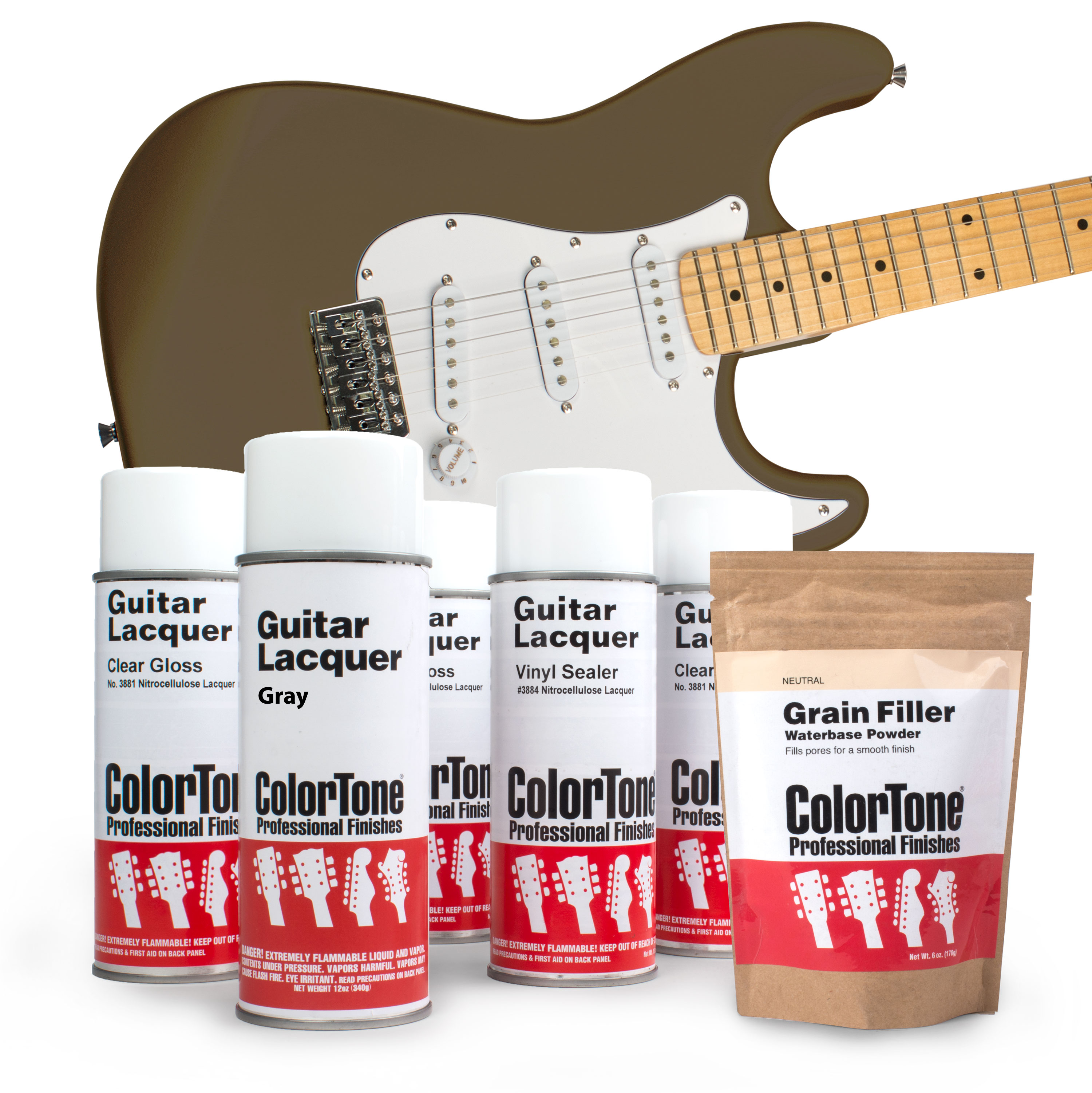 ColorTone-Sprühlack-Set, Gray