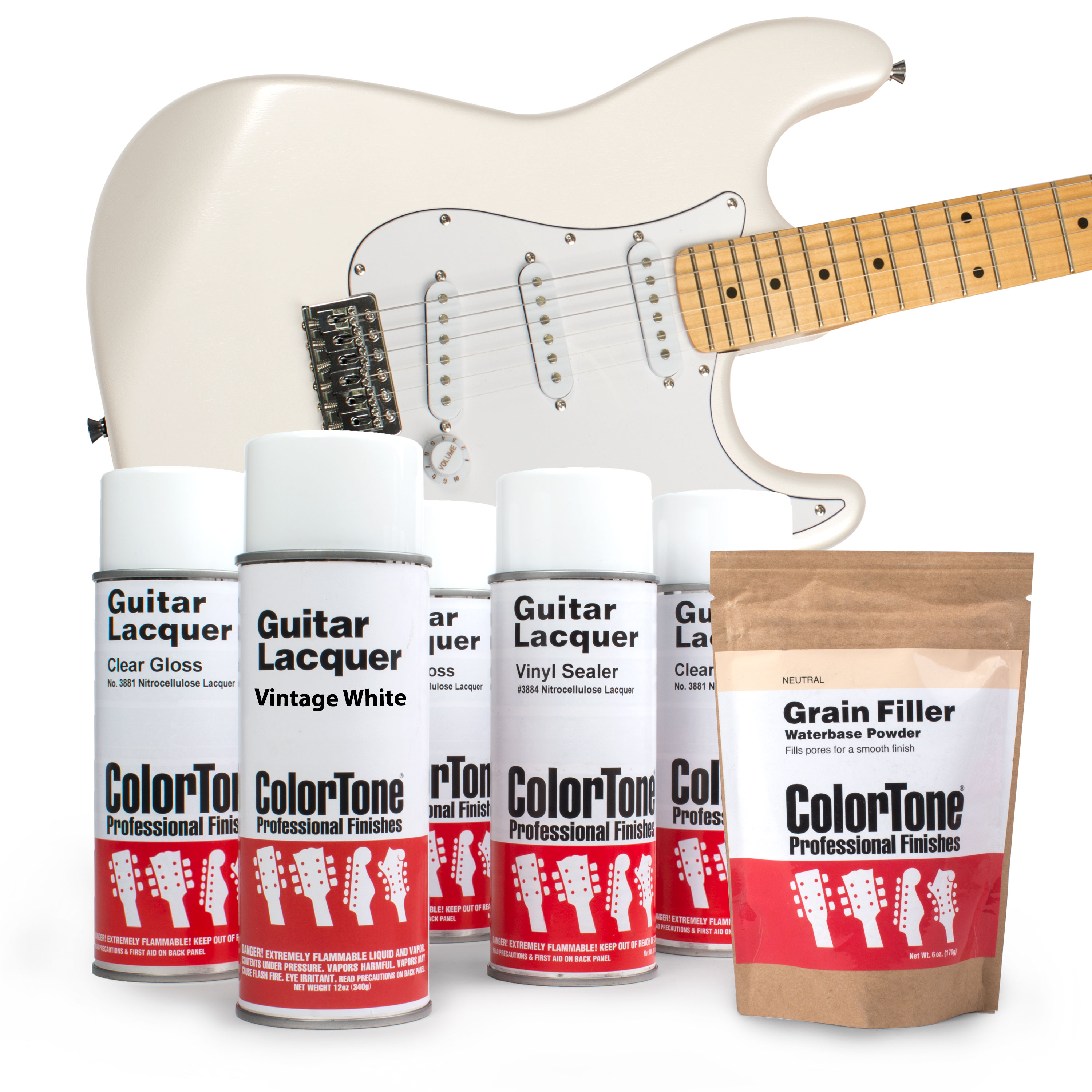 ColorTone-Sprühlack-Set, Vintage White