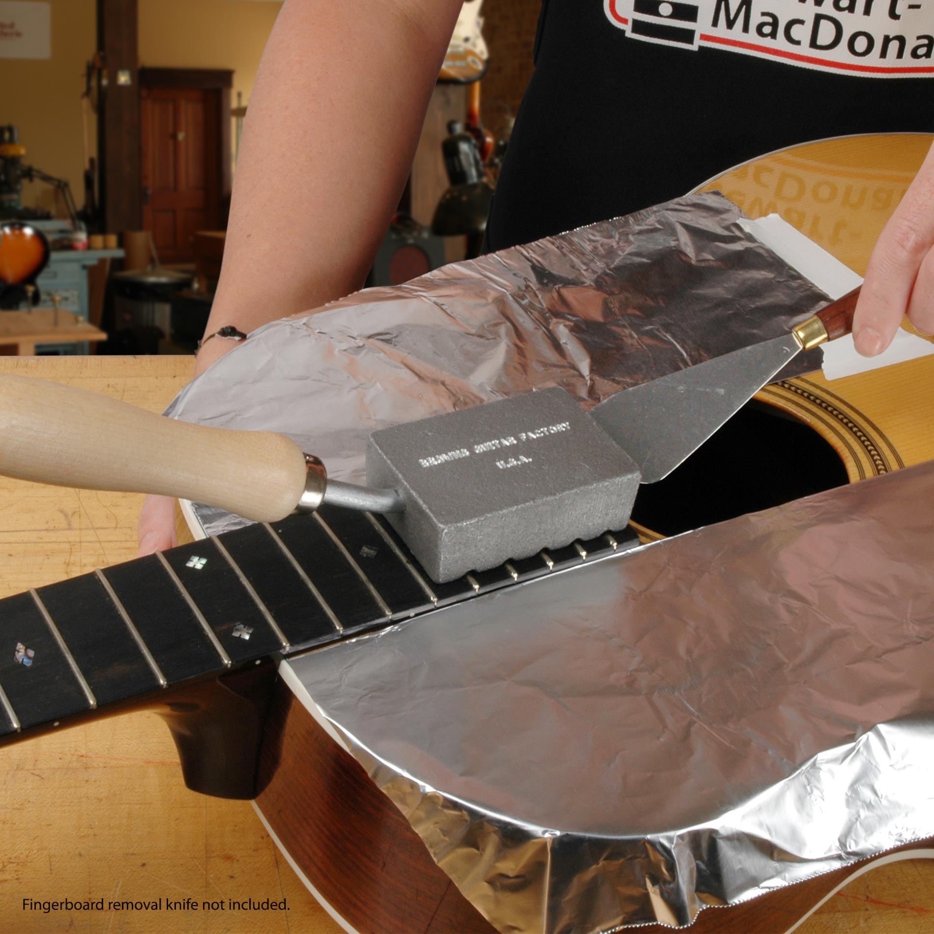 Brückenheizgerät und Fingerbrettbügeleisen