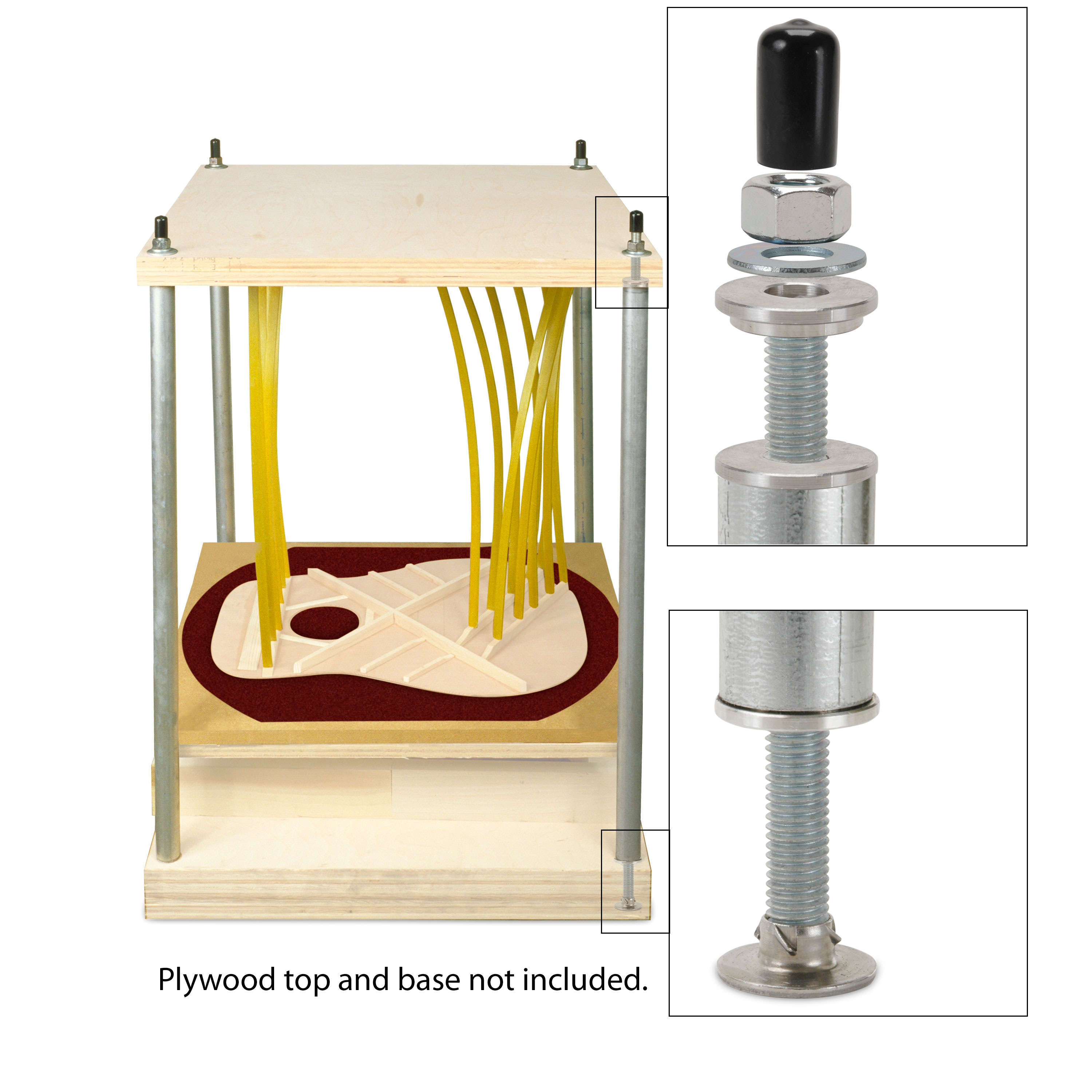 Go-Bar-Klemmsystem für Martin Guitar