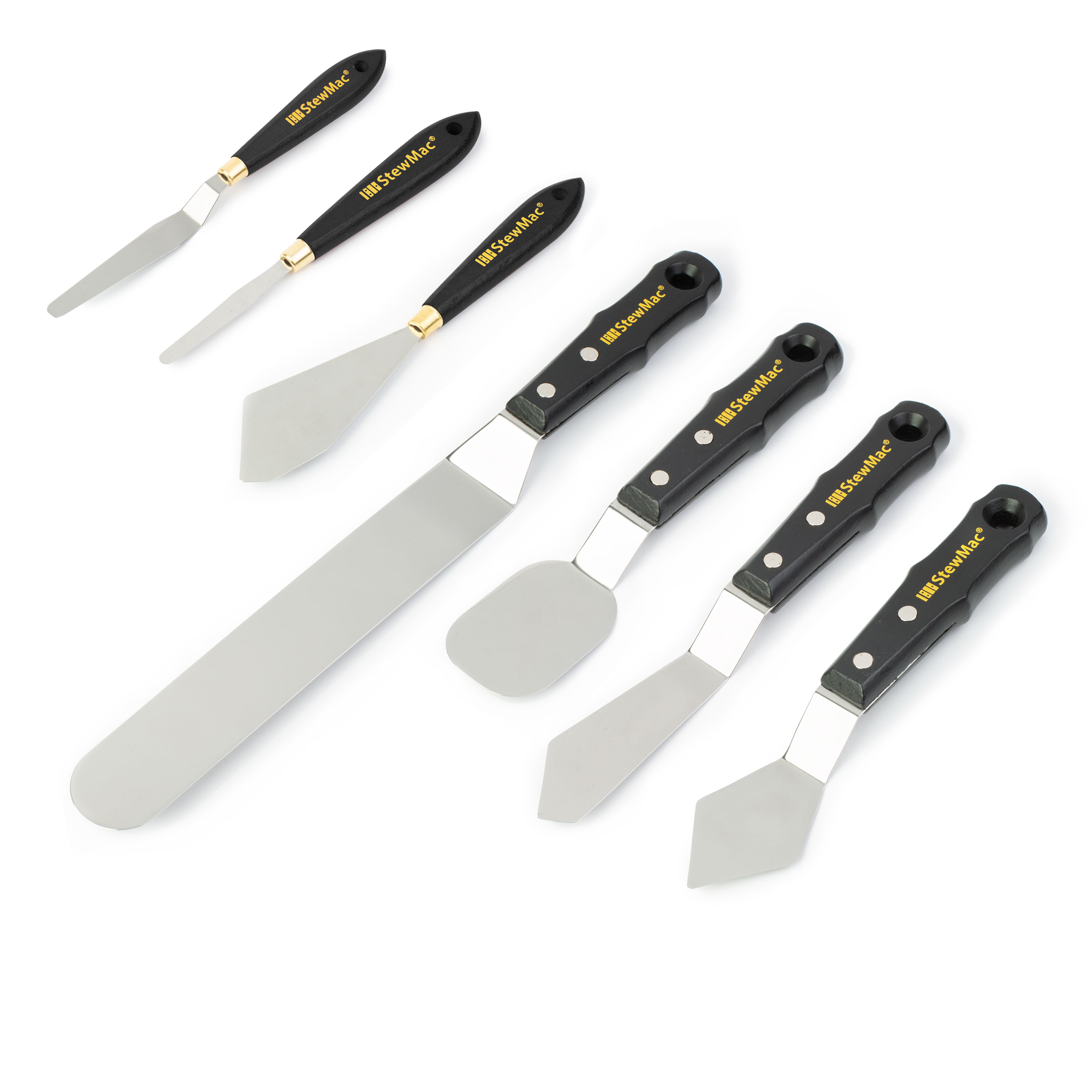 Guitar Repair Palette Messer, Set mit 7 Stück