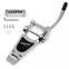 Locking Roller Bridge mit Bigsby B70 Vibrato, Chrom/poliert Locking Roller Bridge mit Bigsby B70 Vibrato, Chrom/poliert