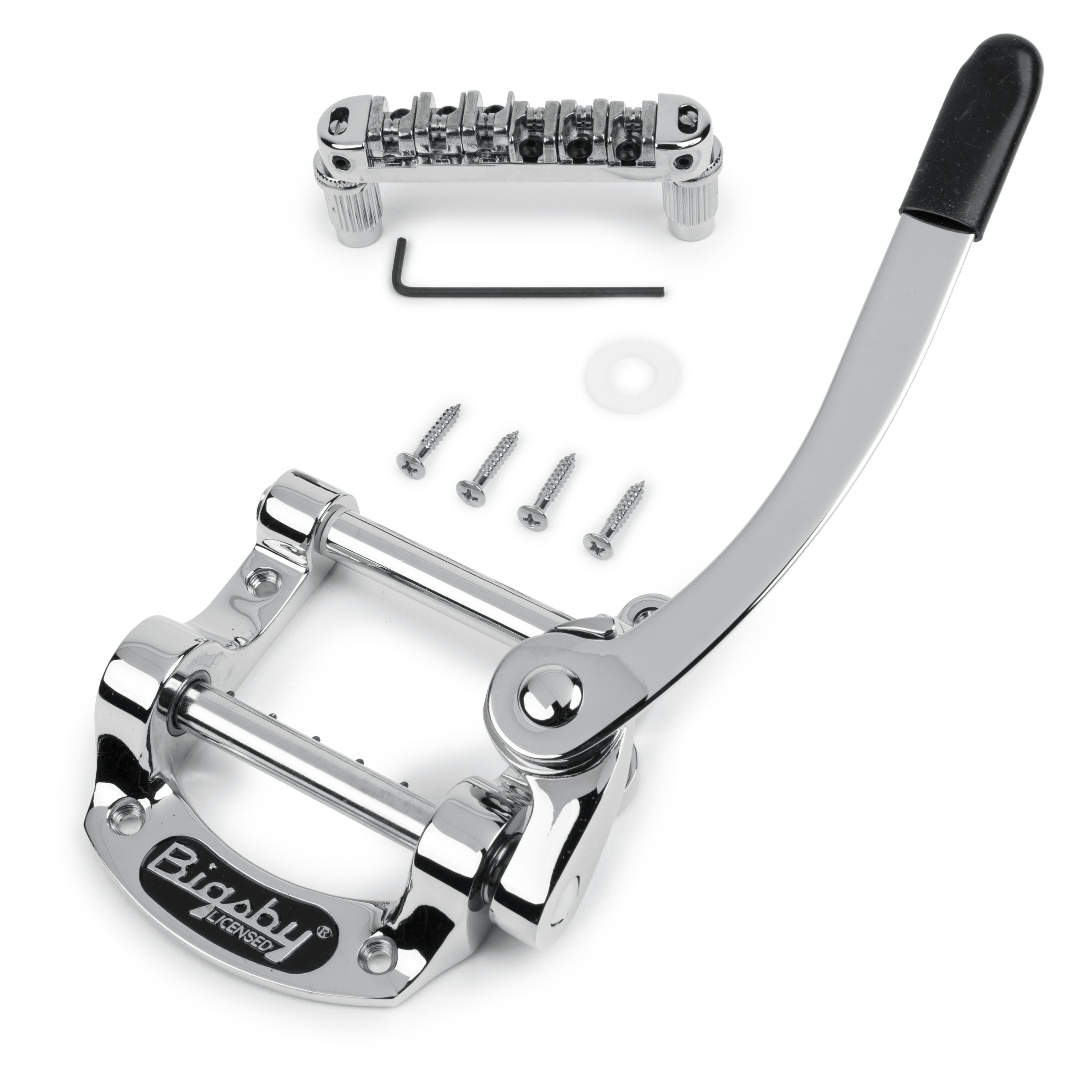 Locking Roller Bridge mit Bigsby B50 Vibrato Locking Roller Bridge mit Bigsby B50 Vibrato
