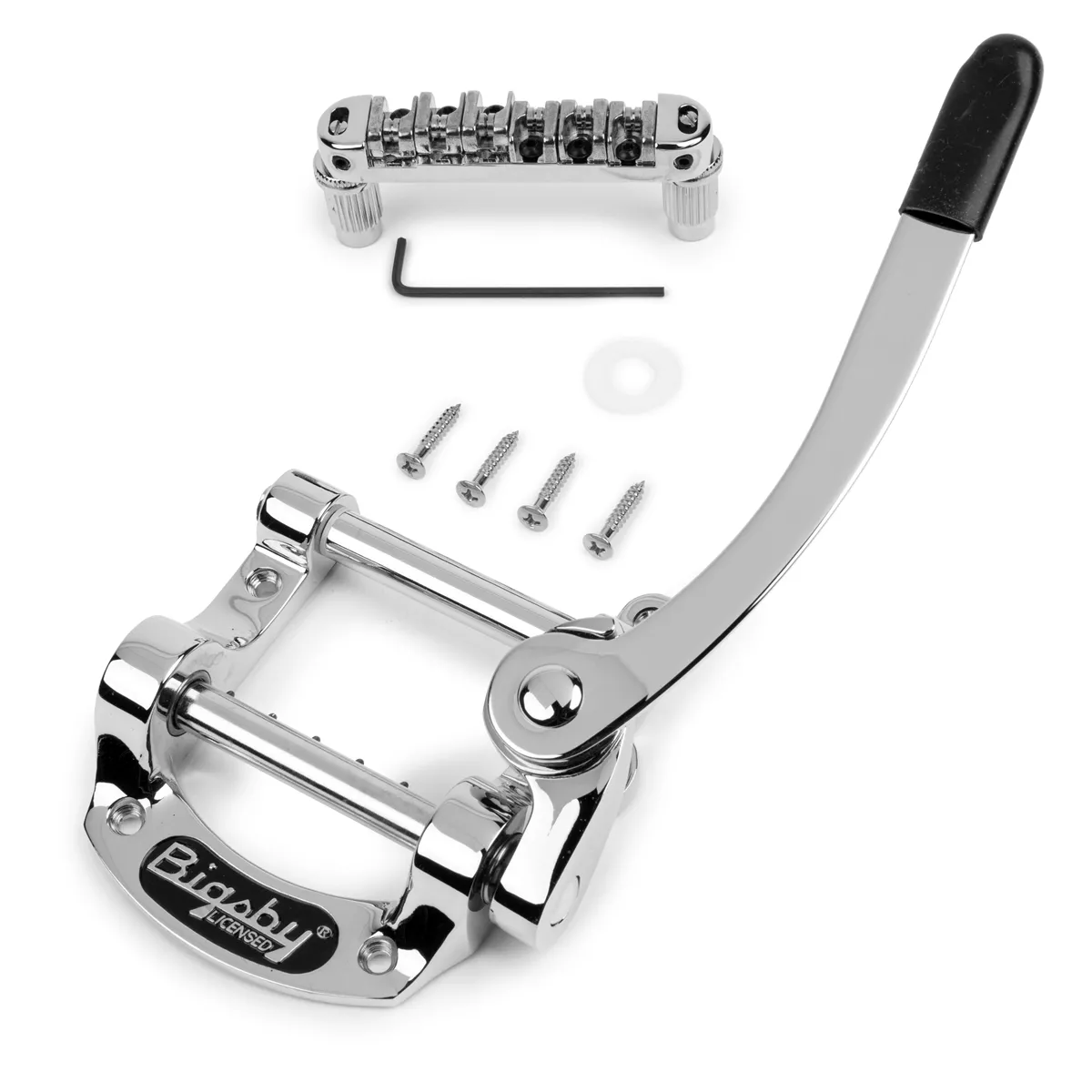 Locking Roller Bridge mit Bigsby B50 Vibrato Locking Roller Bridge mit Bigsby B50 Vibrato