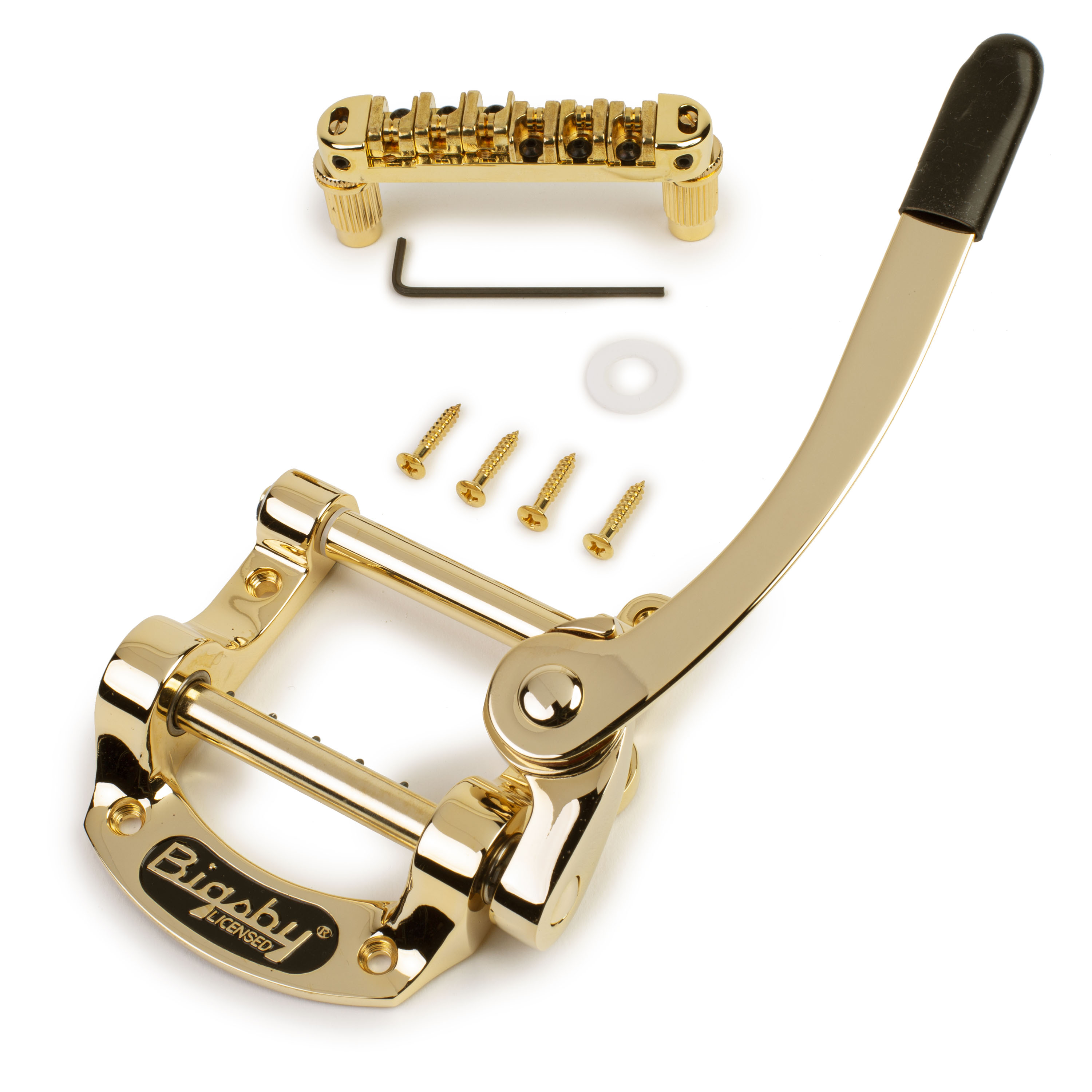 Locking Roller Bridge mit Bigsby B50 Vibrato Locking Roller Bridge mit Bigsby B50 Vibrato