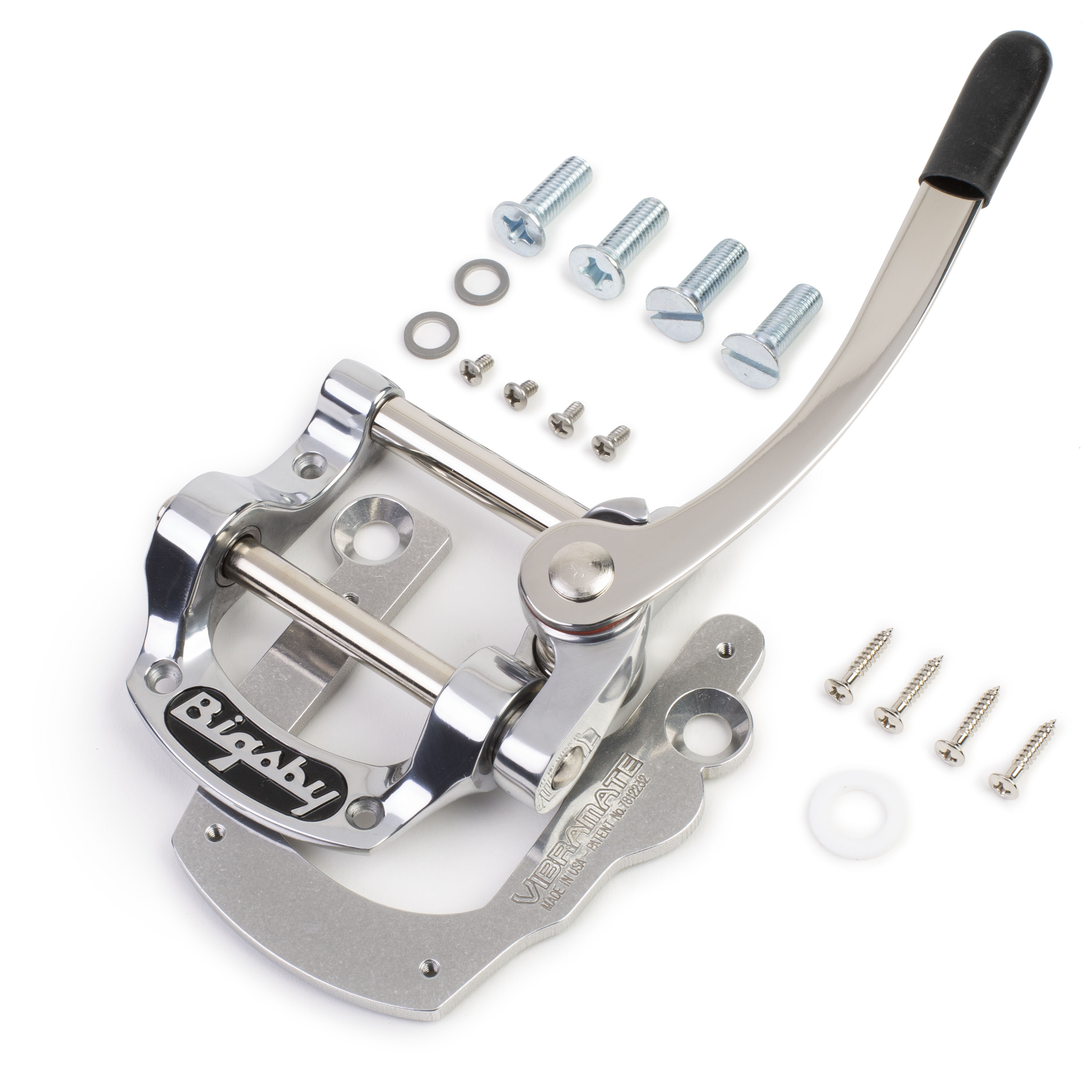Bigsby B5 mit Vibramate V5 – Poliertes Aluminium Bigsby B5 mit Vibramate V5 – Poliertes Aluminium