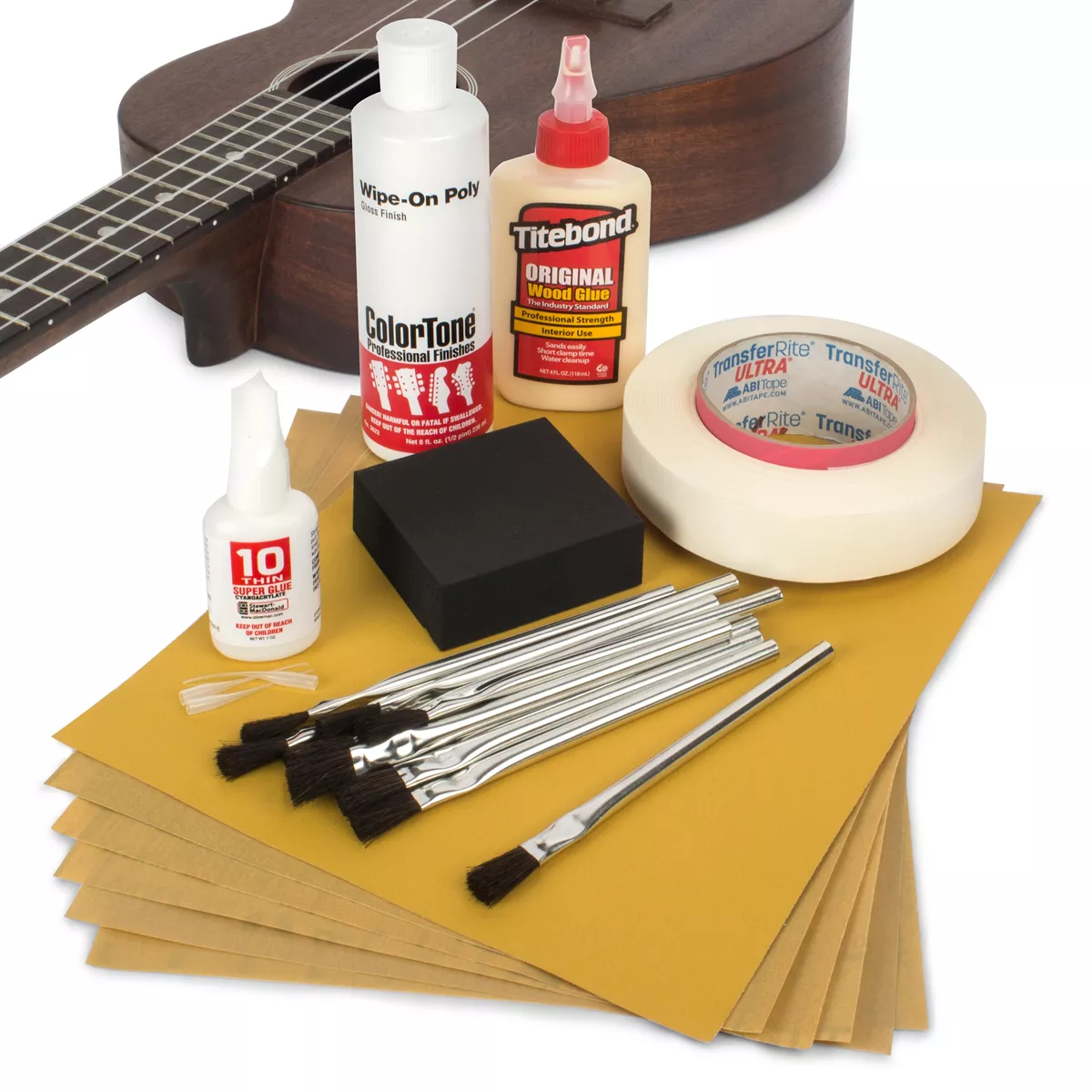 Essenzielles Versorgungsset für Ukulele-Kit Essenzielles Versorgungsset für Ukulele-Kit