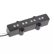 StewMac Pickups für Jazz Bass, Steg Position, Black Cover