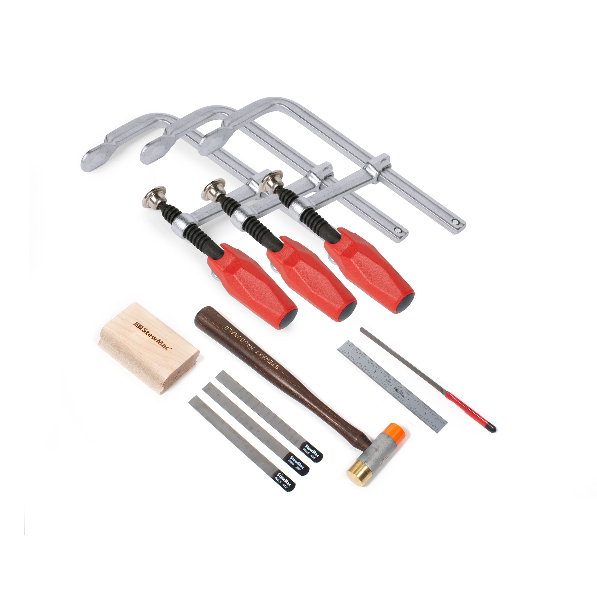 Werkzeugsatz für Elektrogitarren-Kit-Builder – Halssatz