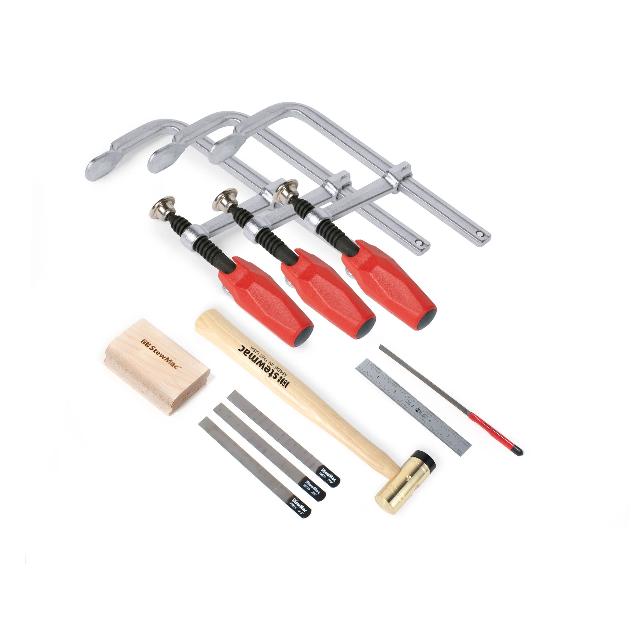 Werkzeugset für E-Gitarre Bausatz-Builder – Hals