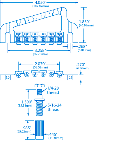 Hipshot Baby Grand Bridge Hipshot Baby Grand Bridge