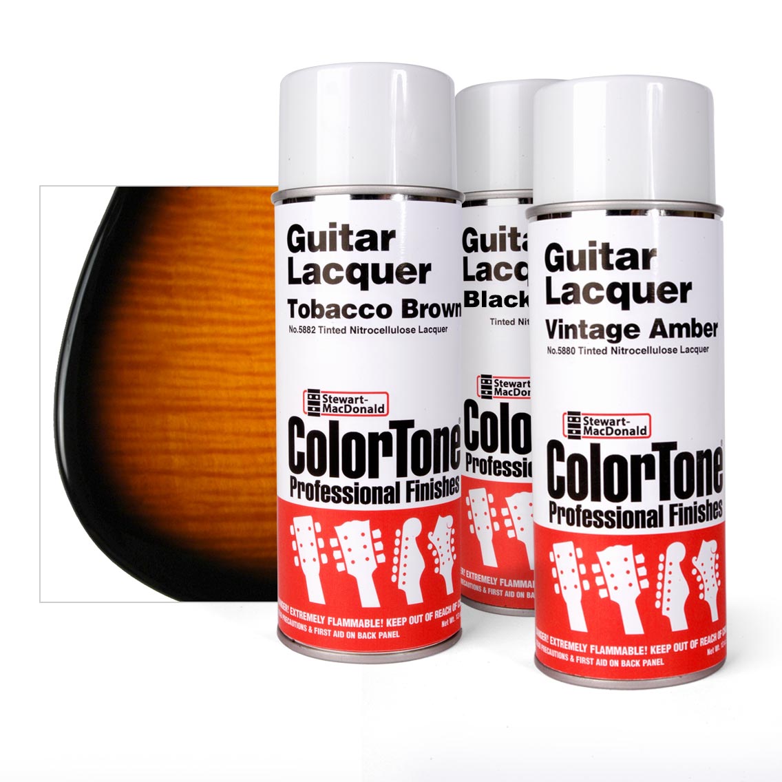 ColorTone-Sprühlack-Set, 2-Tone Tobacco Sunburst