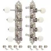 Waverly F-Style-Mandoline mit Ivoroid-Knöpfen, heller Nickel