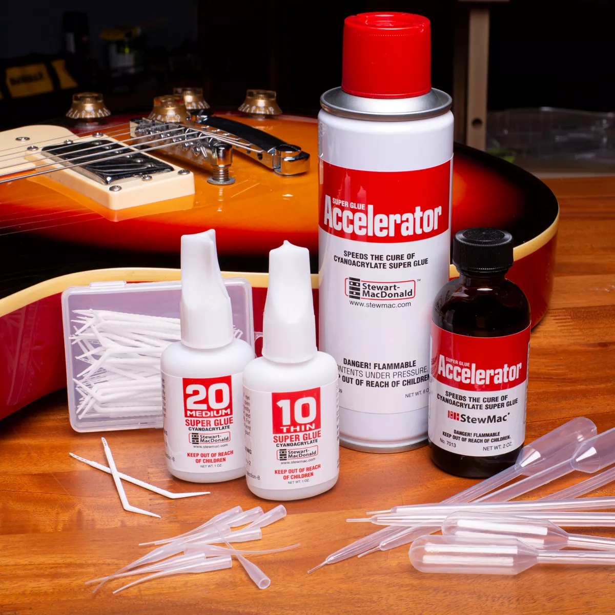 StewMac Super Leim Starter Paket StewMac Super Leim Starter Paket