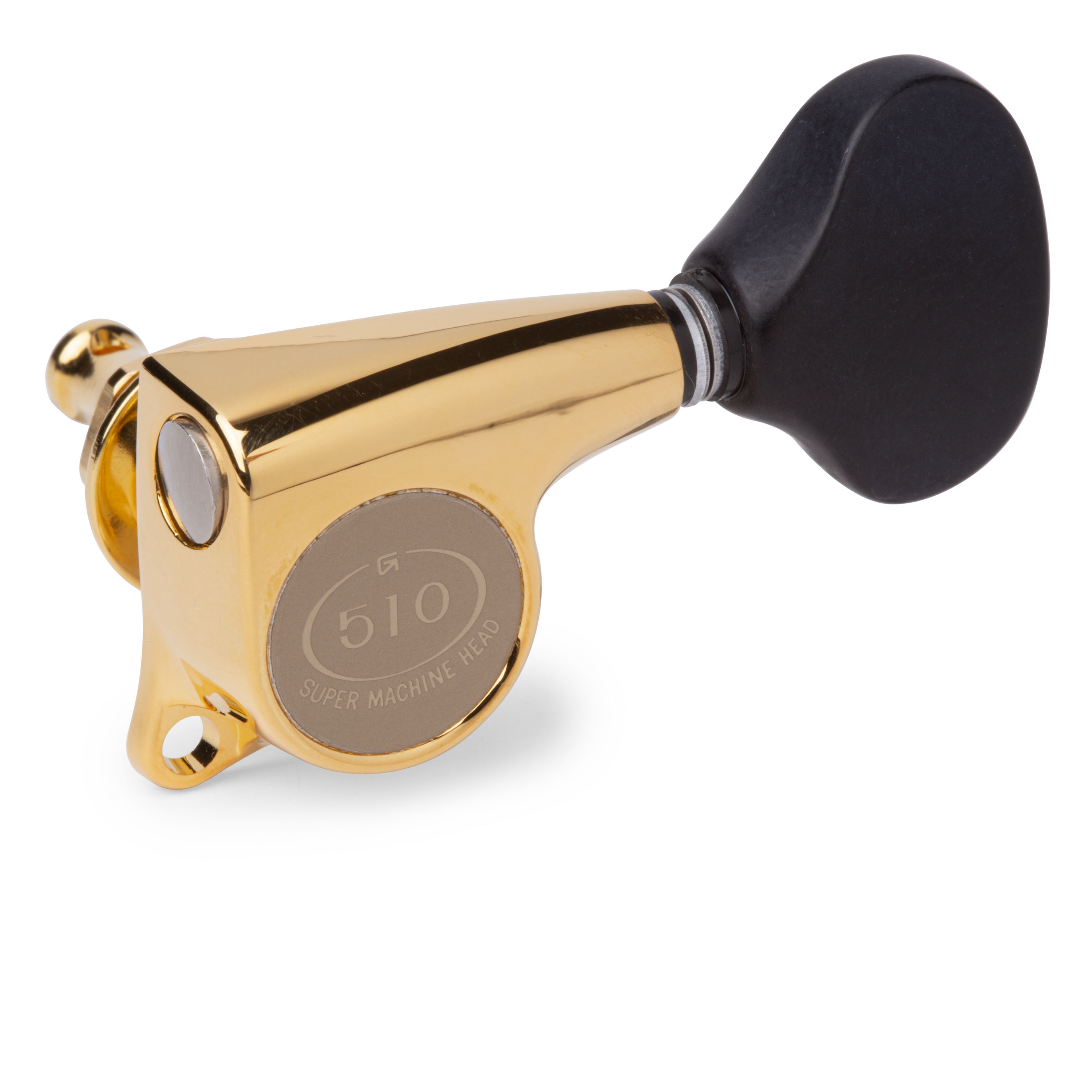 Gotoh Midsize 510 3+3 Tuner mit schwarzen Kunststoffknöpfen Gotoh Midsize 510 3+3 Tuner mit schwarzen Kunststoffknöpfen