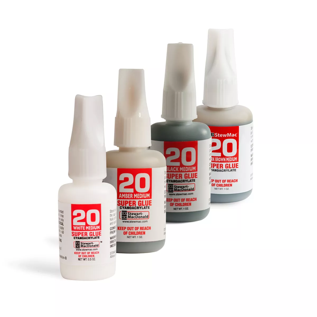 Superkleber mit Tinte von StewMac Superkleber mit Tinte von StewMac