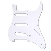 Strat Schlagbrett, weiß