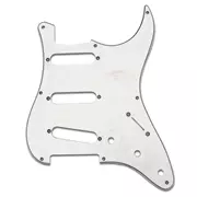 Strat Schlagbrett, relic White / Schwarz / Weiß