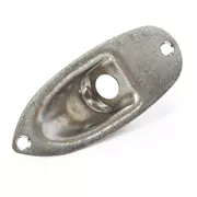 Buchse Plate für Strat, relic Chrome