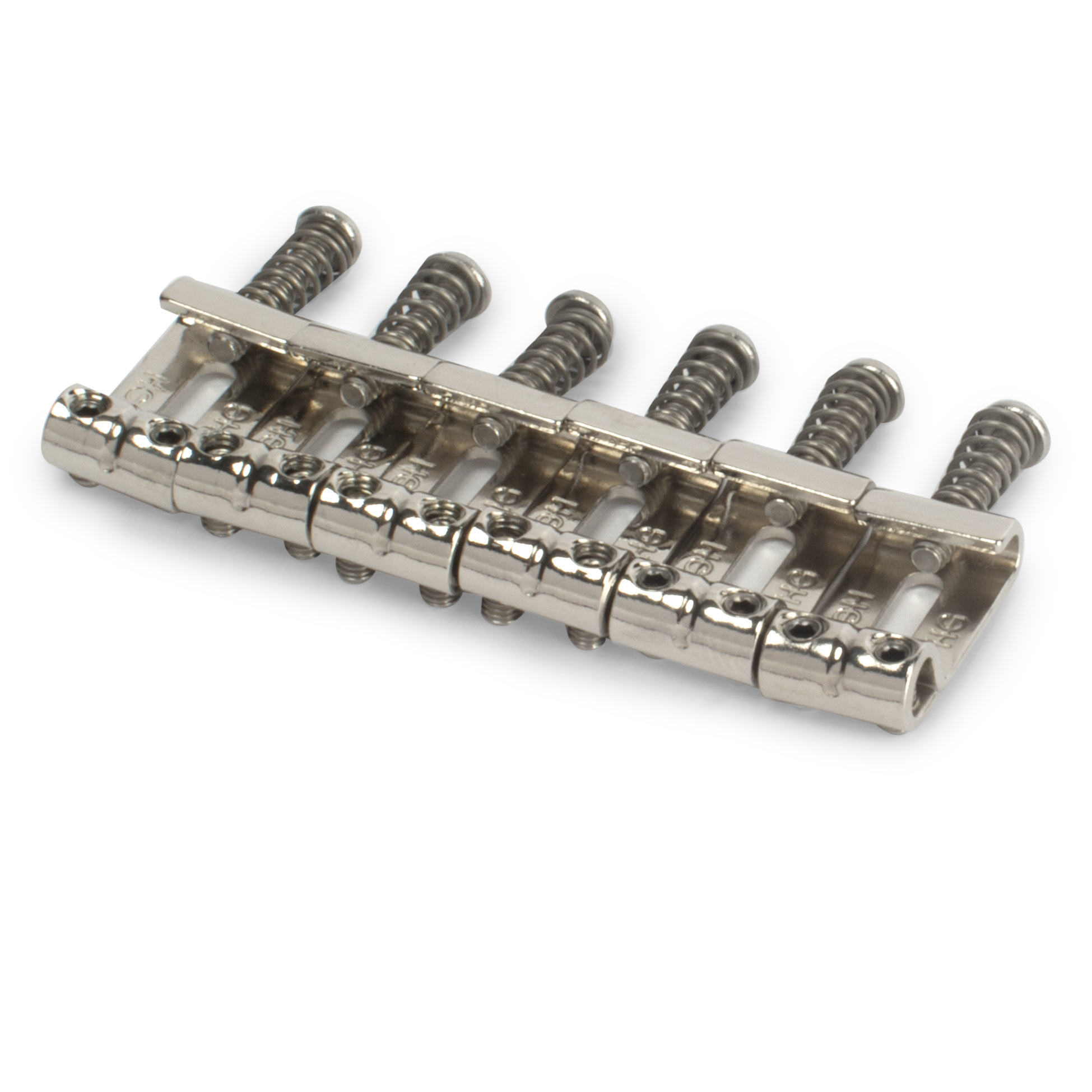 „Highwood Contoured Vintage Saddles“-Saitenreiter für Stratocaster – 6er-Set