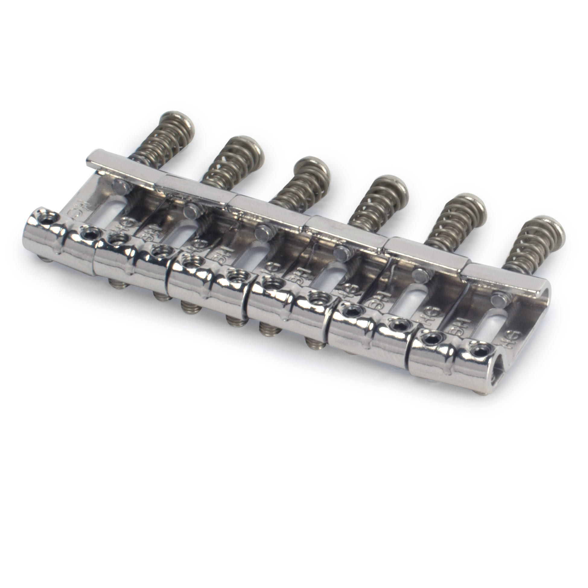 „Highwood Contoured Vintage Saddles“-Saitenreiter für Stratocaster – 6er-Set