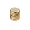 Flat-top Drehknopf, gold, Welle 6 mm Flat-top Drehknopf, gold, Welle 6 mm