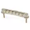 Gotoh Tune-o-matic Bridge mit Standard-Posts, Relic Nickel Gotoh Tune-o-matic Bridge mit Standard-Posts, Relic Nickel