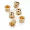 Guitar String Ferrules, Gold, Set mit 6 Stück Guitar String Ferrules, Gold, Set mit 6 Stück