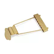 Tailpiece Korpus dünnem Trapez, Gold
