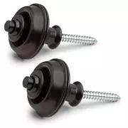 Dunlop Straplok System, schwarz, 2er-Set