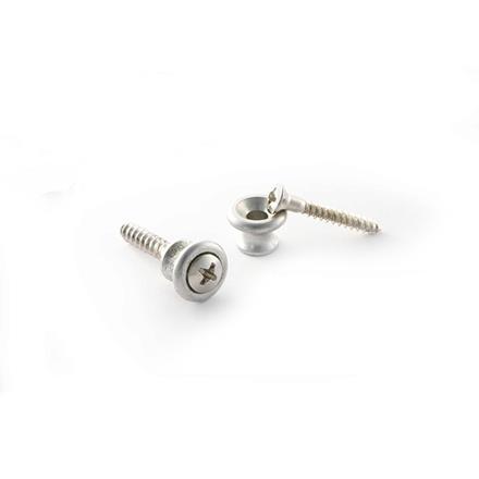 Gibson Accessories Strap Buttons, Aluminium, Set mit 2 Stück