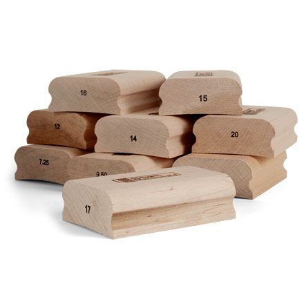 4" Radius-Schleifklötze 4" Radius-Schleifklötze