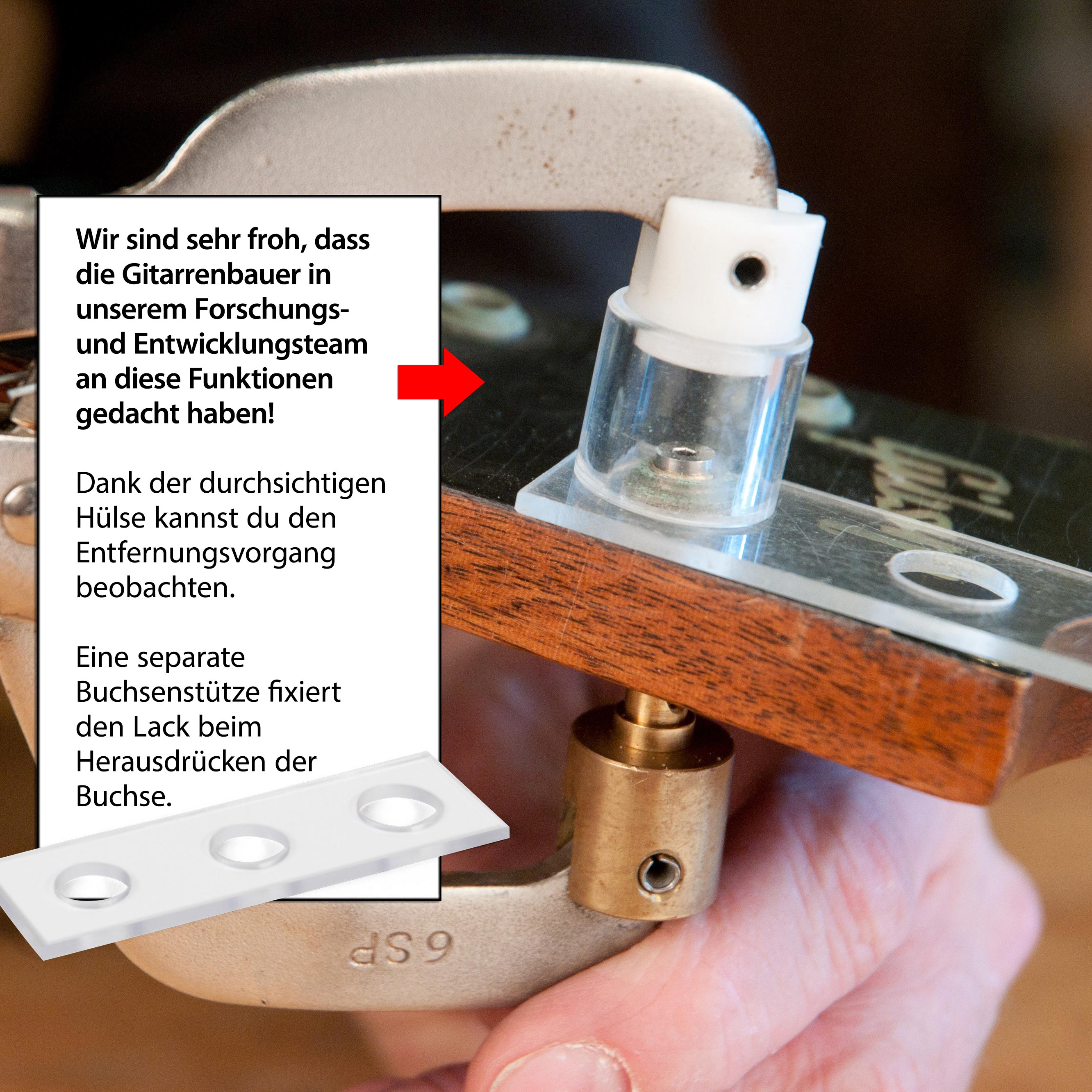 Stimmmechanik-Buchsenpresse