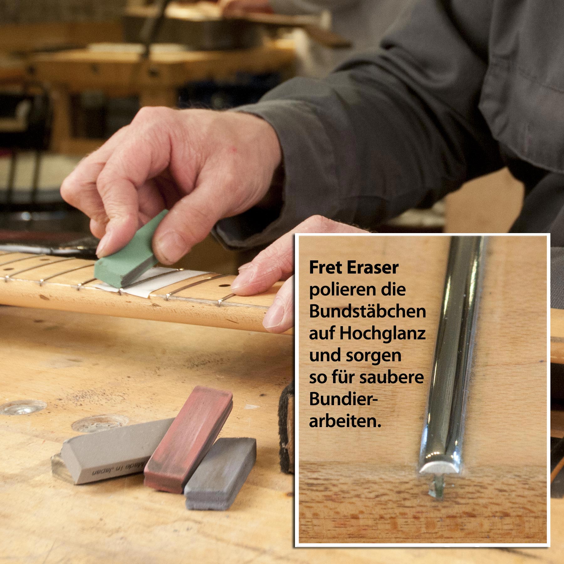 „Fret Eraser“-Bundradierer