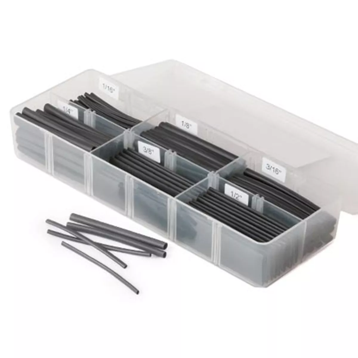 Sortiment an Wärmeschrumpfschläuchen Sortiment an Wärmeschrumpfschläuchen