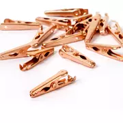 Kühlkörper mit Krokodilklemme – 10 er-Pack, gezahnt