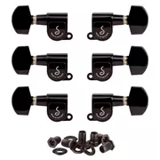 Schaller M-6 3+3 Gitarrenmaschinen, schwarz